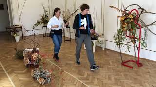 Ikebana Autumn exhibition ELTE fuveszkert 1213 October 2024 [upl. by Lemuel521]