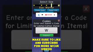 New CODE Warrior Cats Ultimate Edition Roblox  wcue warriorcats [upl. by Annoerb]