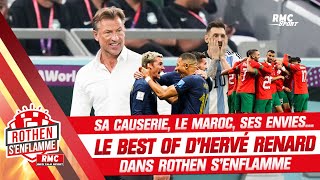 Sa causerie le Maroc son ambition Le best of dHervé Renard dans Rothen senflamme [upl. by Beatrice598]