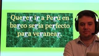 Práctica de pronunciación del español Repaso de ɾ r [upl. by Mancino]