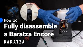 Baratza Encore  Electric Burr Coffee Grinder  Full Disassembly ASMR amp Assembly Guide [upl. by Airom158]