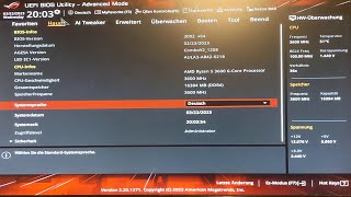 ASUS ROG Strix B550AGaming  BIOSUpdate auf 3002 [upl. by Araf]