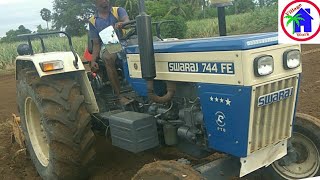 Swaraj new tractor launch  Swaraj new Model 2018  Village Work  Swaraj  tractor [upl. by Milda924]