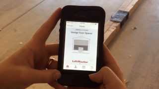 Garage door opener app  LiftMaster MyQ [upl. by Airak]