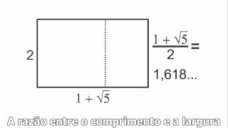 Retângulo de Ouro  Golden rectangle [upl. by Ytsirhc295]