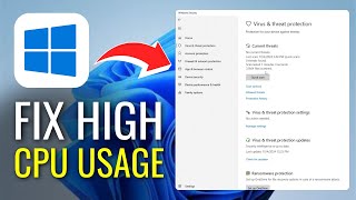 How to Fix High CPU Usage of Anti Malware Service on Windows 1011  Full Guide [upl. by Nimar]