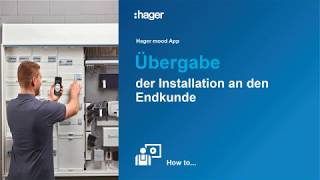 Hager digitale Zeitschaltuhren HowTo Programmierung und Übergabe an Kunden mit der Hager Mood App [upl. by Rew]