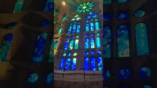 Inside view of Sagrada Família [upl. by Napoleon]