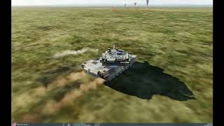 Abrams M1A2 vs T90 [upl. by Ladnar]