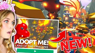 NEW Dragon World In Adopt Me Roblox [upl. by Thay]