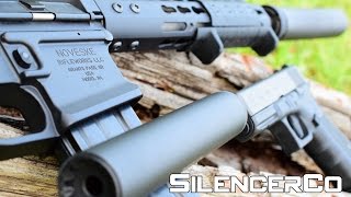 SilencerCo Conquest Kit and Salvo 12 demo Gunscom [upl. by Peltier]