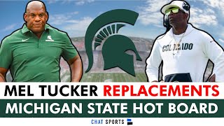 Mel Tucker Replacements Top 12 Michigan State Football Coaching Candidates Ft Deion Sanders [upl. by Cordie]