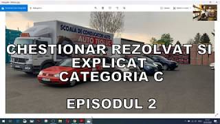 CATEGORIA Ctoate întrebările DRPCIV pt permisul auto httpsexamenrutierwordpresscommecanica [upl. by Odareg60]