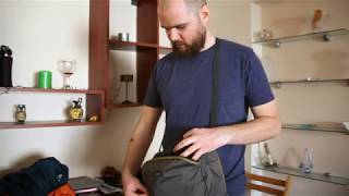 TRAVEL BACKPACK REVIEW Comparison for Decathlon Forclaz Travel 100 40l vs Travel 500 50l Video 34 [upl. by Columbyne]