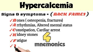 Hypercalcemia  symptoms causes diagnosis treatment [upl. by Haldis875]