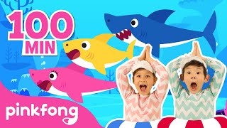 Baby Shark More and More  Compilation  Baby Shark Doo Doo Doo  Kids Songs  Pinkfong Baby Shark [upl. by Afas]