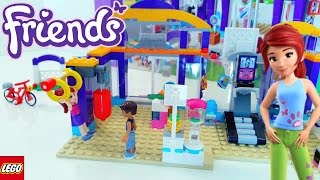 Lego Friends Heartlake Sports Center 2017 Building Review 41312 [upl. by Airalav]