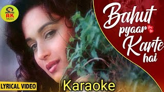 Bahut Pyaar Karte Hain Female Version Karaoke With Scrolling Lyrics Eng amp Hindi [upl. by Nnylarat]