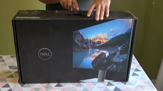 4K Dell UltraSharp U2719D 27 Inch 1440p Monitor Unboxing [upl. by Amikay694]