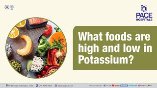 What foods are high and low in Potassium  PACE Hospitals shortvideo chronickidneydisease [upl. by Imac311]