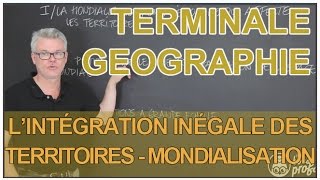 Mondialisation  intégration inégale des territoires  HistoireGéo  Terminale  Les Bons Profs [upl. by Thecla]