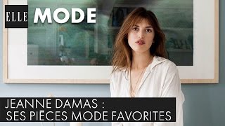 Jeanne Damas nous révèle ses pièces mode favorites  ELLE Mode [upl. by Leonie]