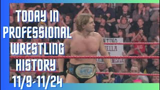 Today in Professional Wrestling History 1191124 [upl. by Aibos]