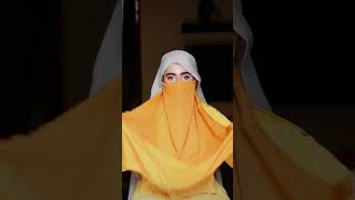 Easy Niqab Tutorial with Hijab that is Comfortable for all day [upl. by Mharba]