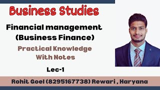 quotBusiness Finance  Class 12 Financial Management  CBSE Board Exam Preparation  Commerce Expressquot [upl. by Leventis905]