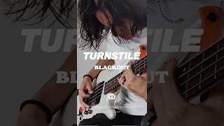 TURNSTILE  BLACKOUT Full cover below⬇️​⁠ basscovers turnstile punkrock bassline bassist [upl. by Anaigroeg]