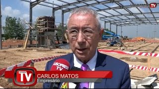 Empresário português Carlos Matos promove abertura da Porsche em FerrièresenBrie [upl. by Ahsinak382]