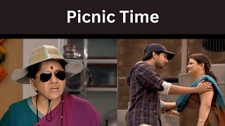 Picnic Time  Honaar Soon Mee Hyaa Gharchi  Full Ep  256  Janhvi Shreerang  Zee Marathi [upl. by Samale]