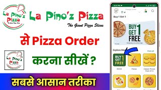 La Pinoz Pizza Se Online Pizza Order Kaise Kare  How To Order La Pinoz Pizza Online [upl. by Nira]