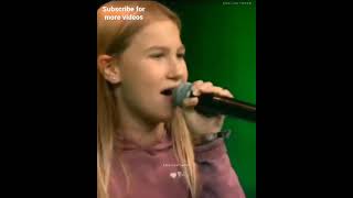 Sia  unstoppable leonie blind auditions the voice kids 2021 ❤️ [upl. by Nnewg]