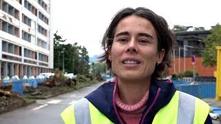 Chantier du mois  Prolongement Tram 17 à Annemasse [upl. by Rosemonde]