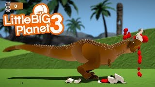 LittleBIGPlanet 3  Jurassic World Evolution Carnotaurus Sastrei LOCSTER60  PS4 [upl. by Eznyl578]