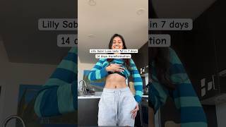 14 days transformation  Lilly Sabri Lose belly fat in 7 days workout [upl. by Vevine]