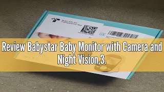 Review Babystar Baby Monitor with Camera and Night Vision32inch Screen Wireless Video Baby Monitor [upl. by Bloxberg]