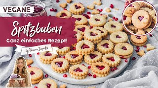 Spitzbuben ♡ Linzer Plätzchen selber backen ♡ Lieblings Weihnachtsplätzchen ♡ Einfaches Rezept ♡ [upl. by Komsa]