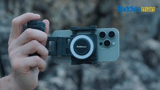 Now on Kickstarter Ergonomic Phone Grip For Pro Shots With Mobile Gimbal [upl. by Felix]