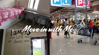 Uni move in Vlog 2024  UFS First Year Student♡ [upl. by Kai]