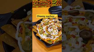 cheesy nachos😋 I just loved it trending streetfood food mumbaifood nachos [upl. by Wynnie]