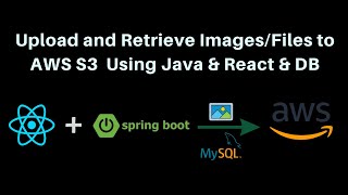 AWS S3 with Spring Boot amp React File Upload and Retrieval [upl. by Junia]