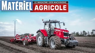 Test drive du Massey Ferguson MF 7624 by Matériel Agricole [upl. by Darcia]