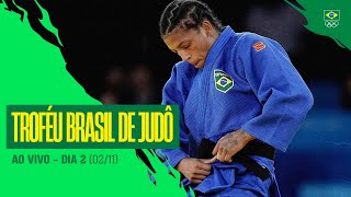 TROFÉU BRASIL DE JUDÔ  AO VIVO  DIA 2  0211 [upl. by Fidellas]