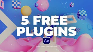 5 FREE Fresh Plugins for After Effects You Should Have [upl. by Lenahs841]