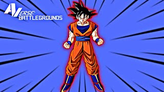 Goku Rework Showcase  Aniverse Battlegrounds [upl. by Grindlay]