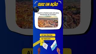 Quiz de Geografia  Perguntas e Respostas NÍVEL FÁCIL AO DIFÍCIL [upl. by Anayit329]