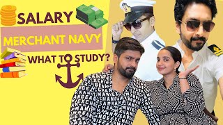 Merchant Navy 🚢  Thejus eattan’s Job  What’s his Salary 💰 What to study 📚  Malavika Krishnadas [upl. by Aicenad186]