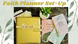 Faith Planner SetUp  The Daily Grace Co [upl. by Croom]